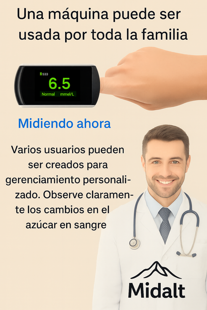 Medidor de glucosa no invasivo de última generación